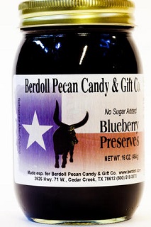 PRESERVES, NO SUGAR ADDED BLUEBERRY